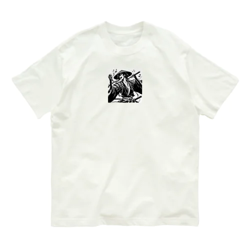 熱唱侍 オーガニックコットンTシャツ