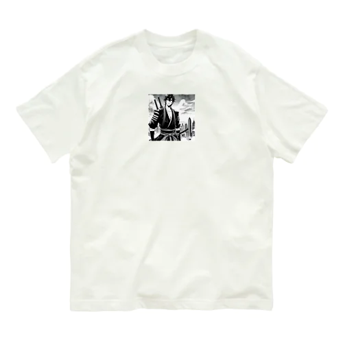 屋上侍 オーガニックコットンTシャツ