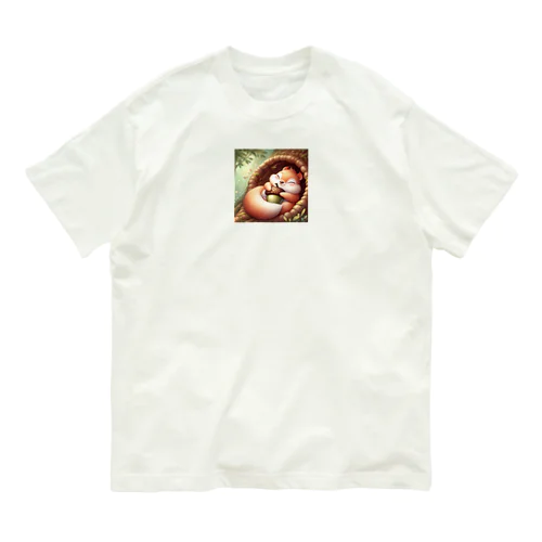 くつろぎリス Organic Cotton T-Shirt