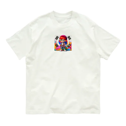 これかっこいいキャラが、あなたの心を魅了します！ Organic Cotton T-Shirt