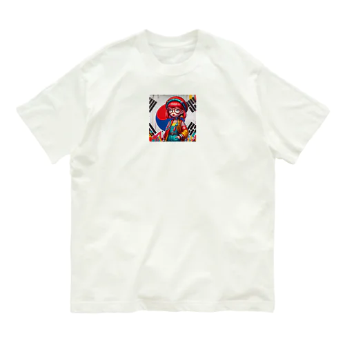 韓国のかわいいカラフルなキャラクターをお見逃しなく！ Organic Cotton T-Shirt