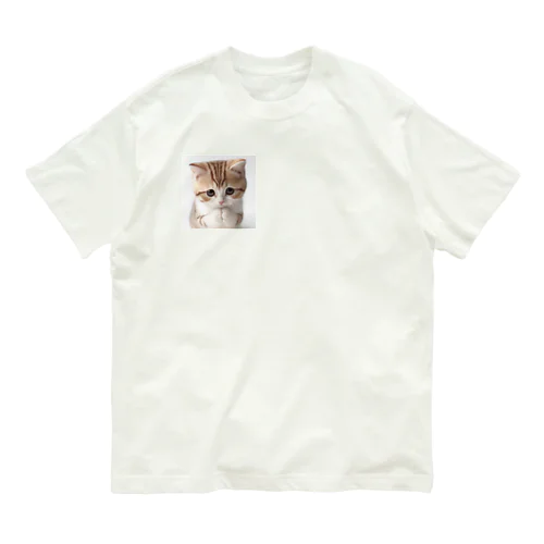 おねがいネコちゃん オーガニックコットンTシャツ