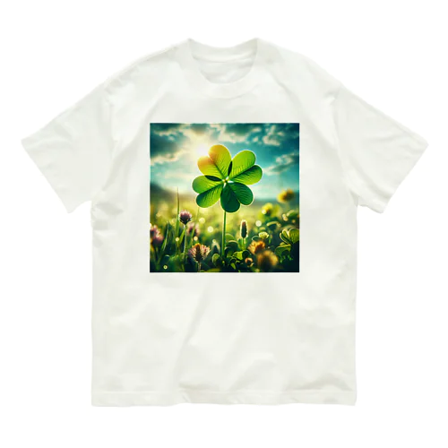 幸運体質になろう Organic Cotton T-Shirt