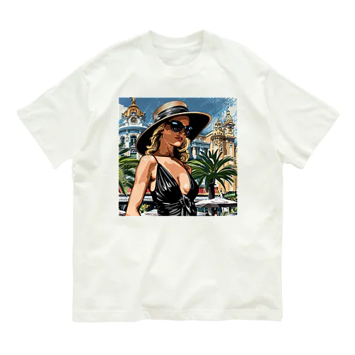 モナコのマダム　Tomoe bb 2712 オーガニックコットンTシャツ
