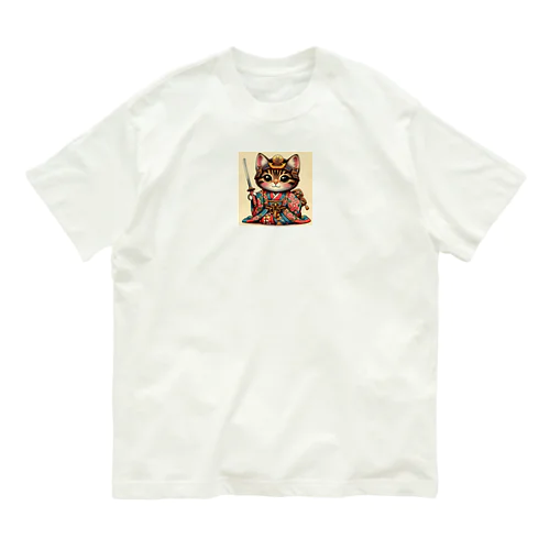 ネコSAMURAI Organic Cotton T-Shirt