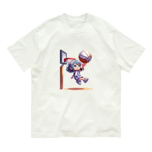 ガールズバスケット 05 オーガニックコットンTシャツ