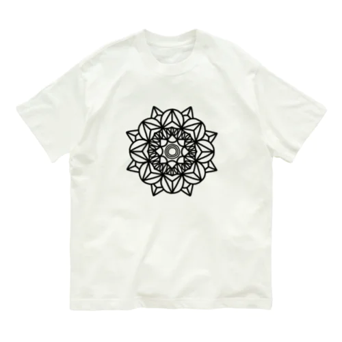 MANDALA •4• (B) オーガニックコットンTシャツ