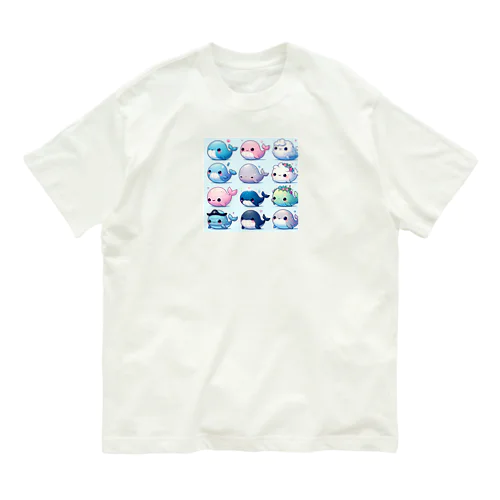 にこにこクジラコレクション Organic Cotton T-Shirt