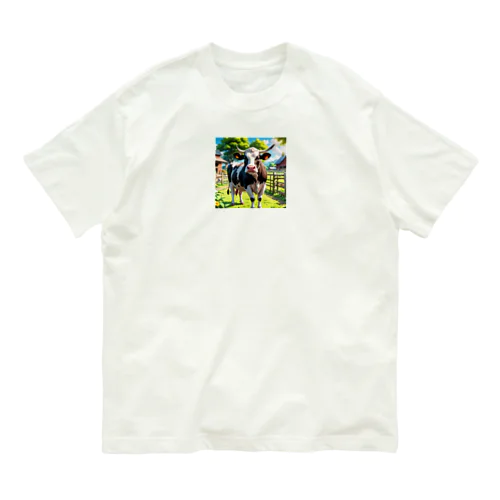 お牛様 Organic Cotton T-Shirt