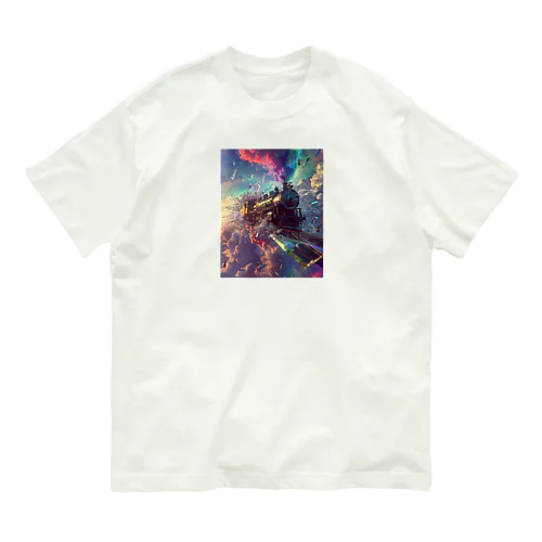 「ガラスの次元を越える旅」 Organic Cotton T-Shirt