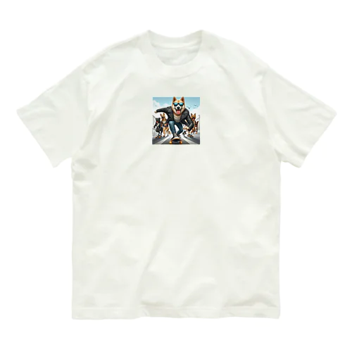 ワイルドワンちゃん Organic Cotton T-Shirt