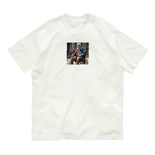 ワイルドな老人 Organic Cotton T-Shirt