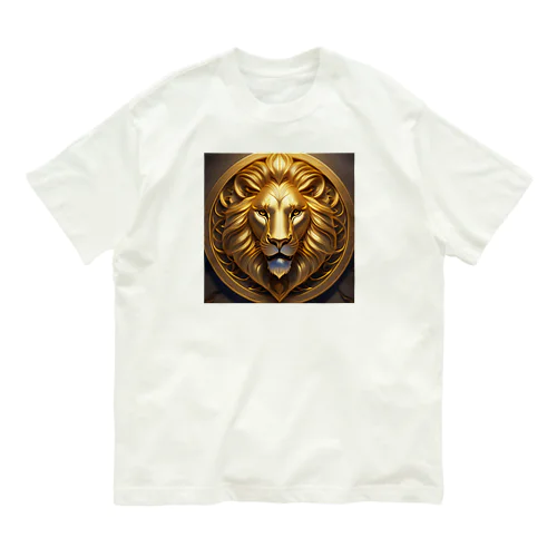 金獅子の紋章・プライド Organic Cotton T-Shirt