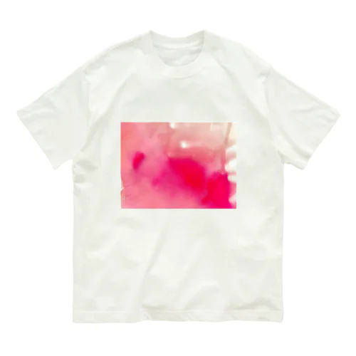 ぴんくちゃん　よこ Organic Cotton T-Shirt