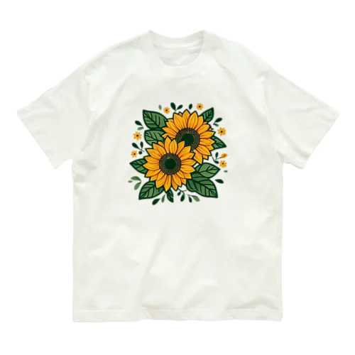 向日葵 Organic Cotton T-Shirt