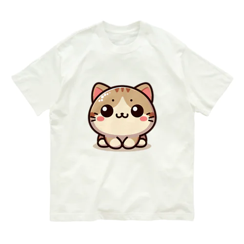 ねこまりゅ Organic Cotton T-Shirt