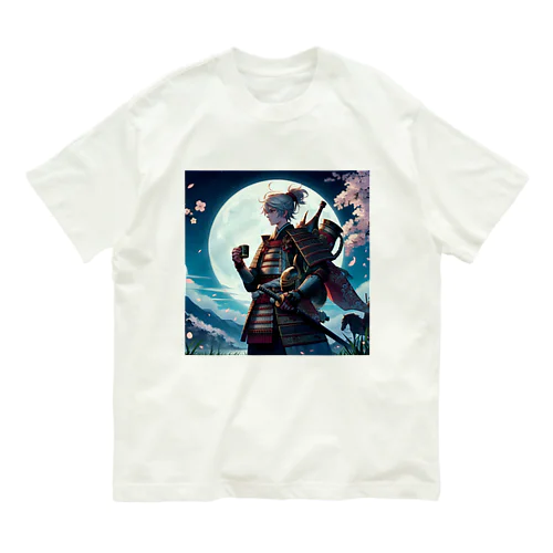 Young samurai オーガニックコットンTシャツ