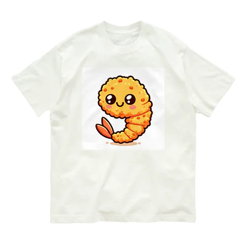 エビふりゃ〜くん オーガニックコットンTシャツ