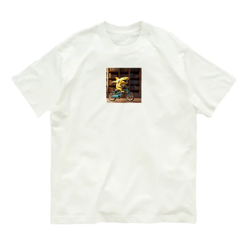 ちゃりしゃーく Organic Cotton T-Shirt