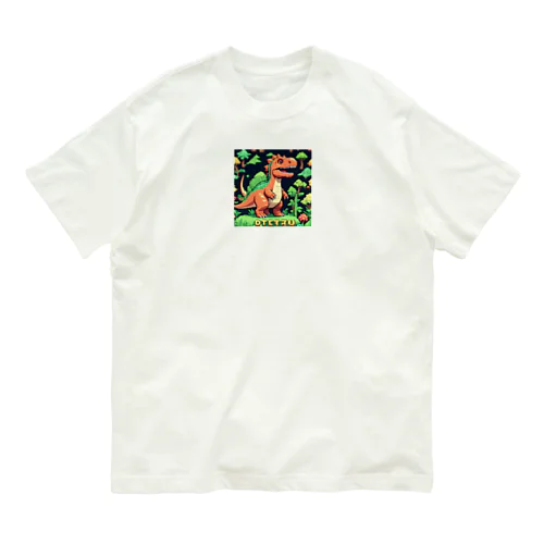 オロチ恐竜 オーガニックコットンTシャツ