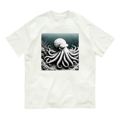 オクトパス Organic Cotton T-Shirt