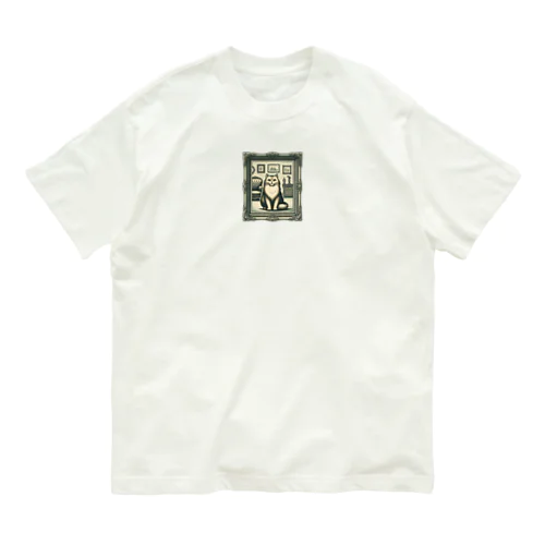 クラシックな猫 Organic Cotton T-Shirt