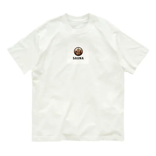 Sauna好き オーガニックコットンTシャツ