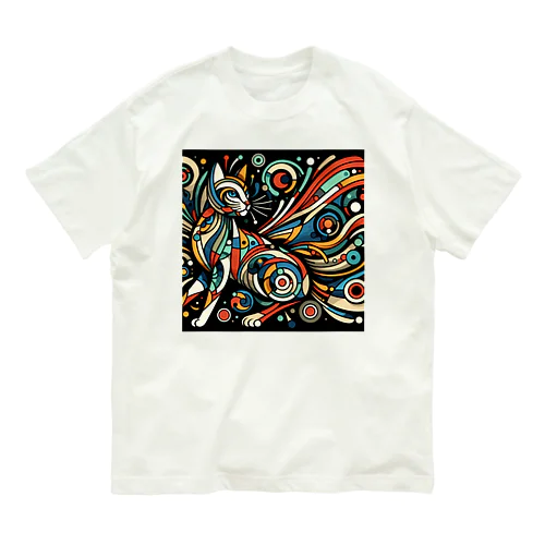 カラフルキャットC Organic Cotton T-Shirt