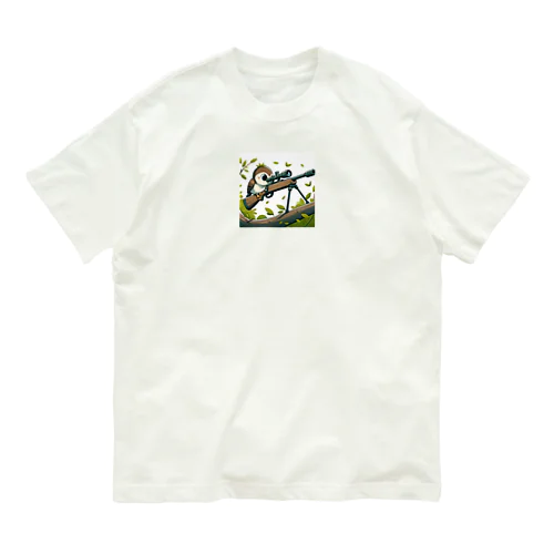 スジュメスナイプ オーガニックコットンTシャツ