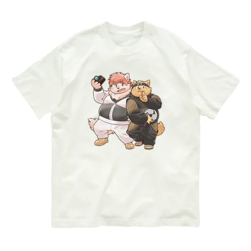 太影と雪桜岳 Organic Cotton T-Shirt