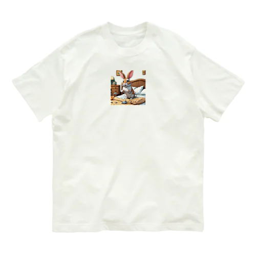 ウサギさん Organic Cotton T-Shirt