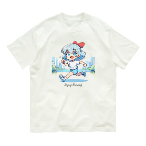 ゆるラン女子 02 Organic Cotton T-Shirt