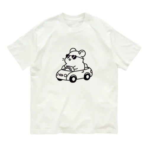 ドライブハムスター オーガニックコットンTシャツ