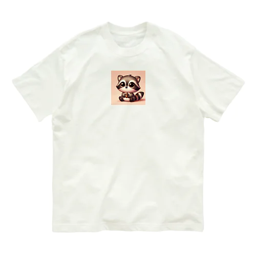 デフォルメアライグマグッズ Organic Cotton T-Shirt