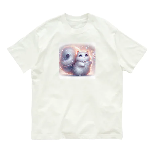 夢見る猫たち celebrate オーガニックコットンTシャツ