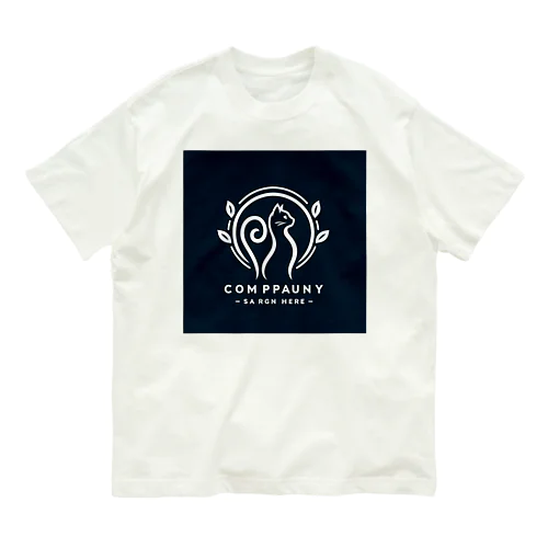 幸運を招く猫β Organic Cotton T-Shirt