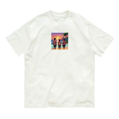 アロハな男たち Organic Cotton T-Shirt