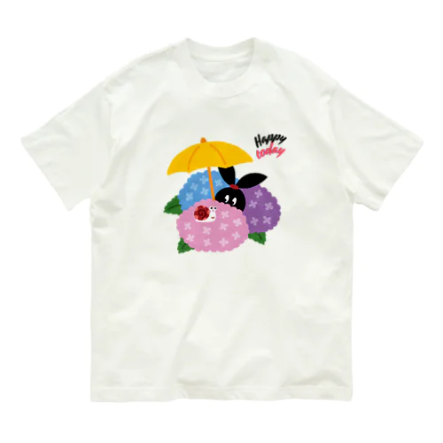 あじさい Organic Cotton T-Shirt