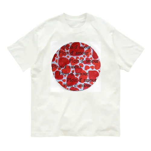 Plein d' amour オーガニックコットンTシャツ