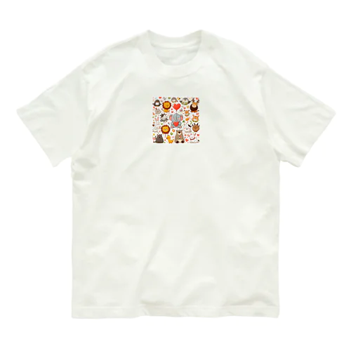 ふわもこハーモニー Organic Cotton T-Shirt