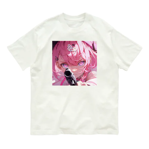 強き心の戦士 Organic Cotton T-Shirt