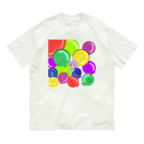 藤木紫乃／ロゴ／Ｔ Organic Cotton T-Shirt