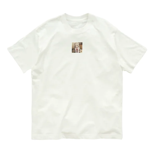 獣耳少女a Organic Cotton T-Shirt