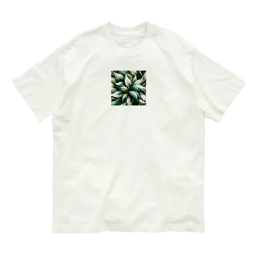 エメラルドリーフの幻想 Organic Cotton T-Shirt