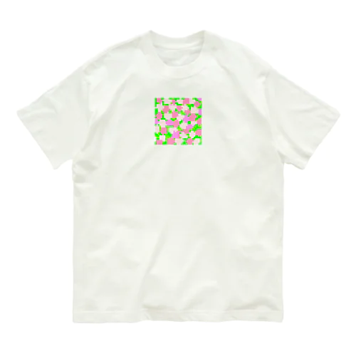 芝桜 オーガニックコットンTシャツ