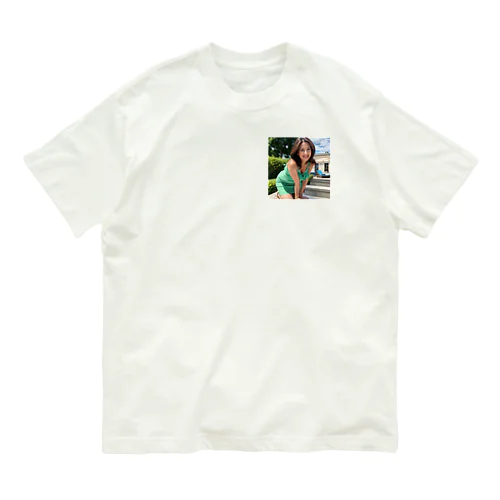 ももちゃん🍑グッズ✨ Organic Cotton T-Shirt