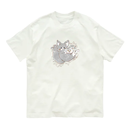 ねことエコロン オーガニックコットンTシャツ