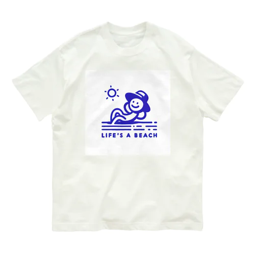 びーちManのグッズ オーガニックコットンTシャツ