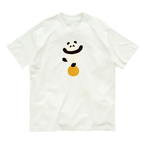 パンダくんとボール遊び Organic Cotton T-Shirt