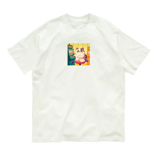 博打が好きニャー Organic Cotton T-Shirt